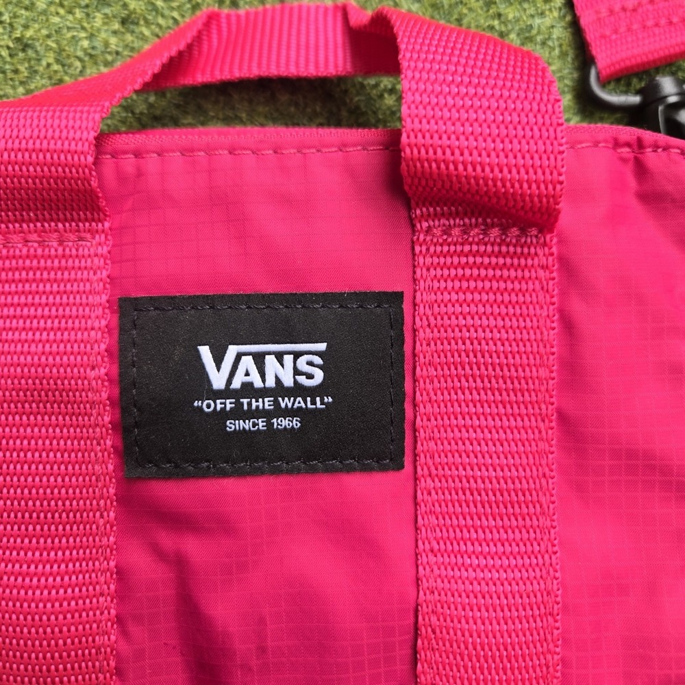 Vans "Off The Wall" Block Wallet Crossbody Carry All Bag Pink - Picture 4 of 13